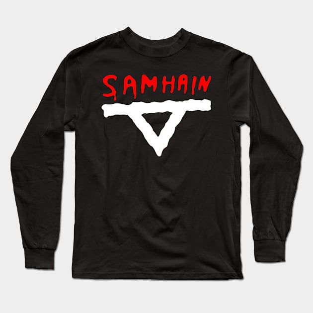 Thurisaz / Samhain / Thorn Symbol / Halloween Long Sleeve T-Shirt by The_Shape